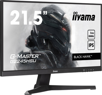 Monitor gaming Iiyama G-MASTER G2245HSU-B2, 21.5", Full HD, i zi