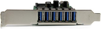 Kontrollues StarTech PCIe 2.0 x1, 7x USB 3.0 
