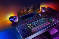 Altoparlantë gaming Razer Nommo V2 Pro, sistem 2.1, subwoofer wireless, të zinj
