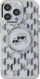 Mbulesë telefoni Karl Lagerfeld KLHMP15SHMCKMHT për iPhone 15 6.1", MagSafe, transparente
