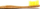 Четка за заби Humble Brush Bamboo, жолта