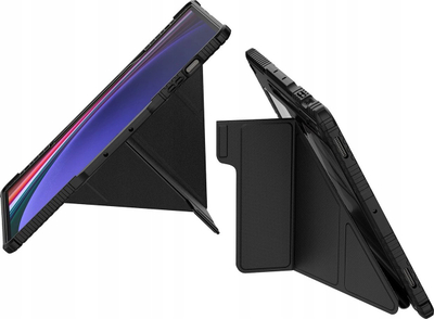 Футрола Nillkin Bumper Pro за Samsung Galaxy Tab S9+, со држач, црна