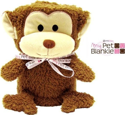 Batanije lodër My Pet Blankie, 63 x 100 cm, plushe, rozë