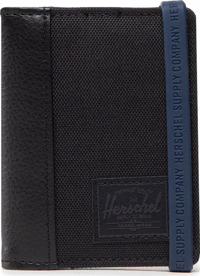 Portofol Herschel Gordon, RFID, për karta, i zi