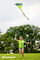 Fluturake drejtimi SCHILDKRÖT Classic Kite 70 Crazy Bird, 2.5 m bisht, për fëmijë 5+, shumëngjyrëshe
