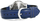 Ora dore Casio MTP-V004L-2B, analoge, rrip lëkure, blu