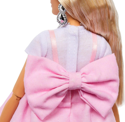 Kukull Barbie Deluxe Style Bow, për fëmijë, shumëngjyrëshe