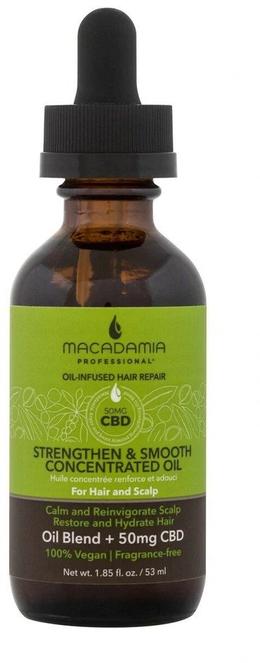 Vaj flokësh Macadamia Strengthening and Smoothing, 53ml, për forcim dhe zbutje