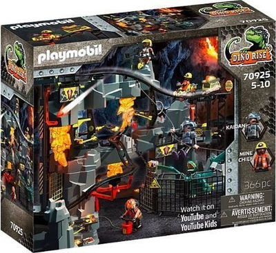 Set ndërtimi Playmobil Dino Rise Dino Mine 70925, 366 pjesë, shumëngjyrësh