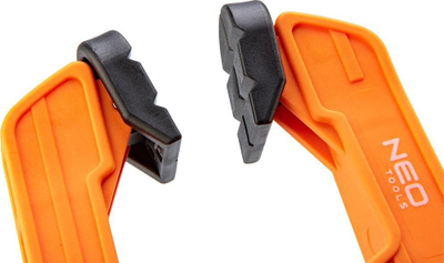 Këpsë shtrënguese Pro Hand, 100mm, plastikë e zezë