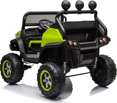 Makinë elektrike lodër LEAN CARS Mercedes Unimog S, 12V, me pult, jeshile