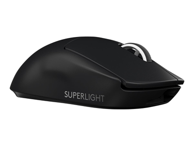 Maus Logitech PRO X SUPERLIGHT - Wireless, 2.4GHz, e zezë