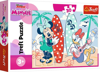Puzzle Trefl Colorful Minnie 18302, 30 copa, 27 x 20 cm, shumngjyrësh