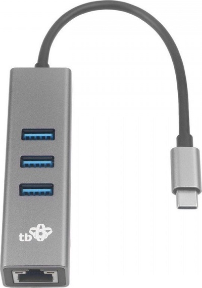 Stacion dokimi TB Print AKTBXKACRJ453UG, USB‑C, Ethernet 1 Gbps, gri