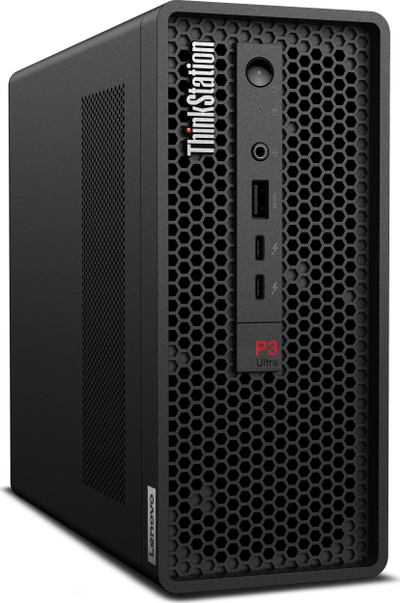 Workstation Lenovo ThinkStation P3 Ultra SFF, Intel Core i9-14900, 64GB RAM, 1TB SSD, e zezë