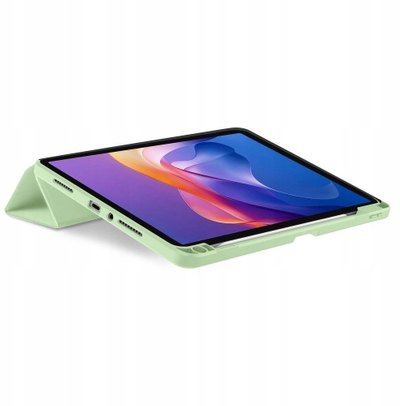 Куќиште за таблет Tech-Protect SmartCase Pen, за Xiaomi Redmi Pad 2 11", силикон, матча зелена