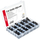 Set kapëse karrocerie auto AMiO 04737, 240 copë, plastikë, i zi