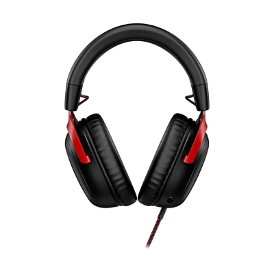 Kufje HyperX Cloud III, të zeza/ kuqe