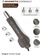Stacion saldimi Baku BA-909D, 2 në 1, 450W, gri