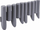 Palisadë kopshti AWTools AW60422, 230 cm, ngjyrë grafiti