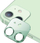 Xham mbrojtës për lente Usams për iPhone 12 mini BH706JTT04 (US-BH706), i gjelbër