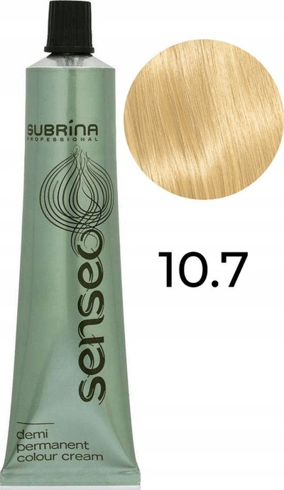 Bojë flokësh Subrina Professional Senseo 7/75, pa amoniak, demi-permanente, 60 ml