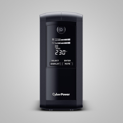 UPS CyberPower Tracer III VP1000ELCD FR, 1000VA, ekran LCD, i zi