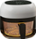 Fritezë ajri Sponge Glass, 4L, 1000W, e bardhë e zezë