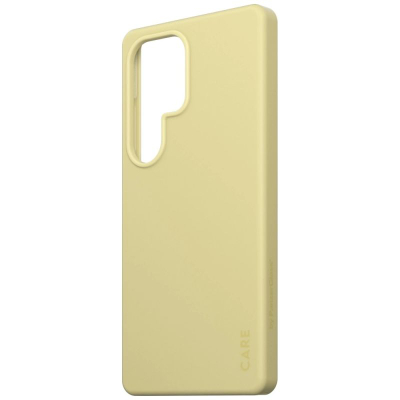 Kuti telefoni CARE by PanzerGlass Magnetic QI për Samsung Galaxy S25 Ultra, mbrojtëse, e verdhë e çelët