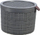 Shportë Curver Basket Jute Round, 2L, me kapak, gri e errët