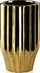 Vazo dekorative Mondex Yvonne Gold, qeramike, 24.5cm, e artë