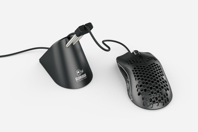 Mbajtës kabllo për maus Glorious Mouse Bungee G MB BLACK, i rregullueshëm, i zi
