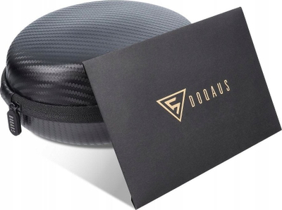 Kufje Doqaus Vogue 5, wireless, Bluetooth 5.0, 2 në 1, të zeza