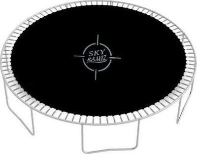 Trampolinë për kopsht SkyRamiz 305cm, me rrjetë mbrojtëse, mban deri 160kg, blu