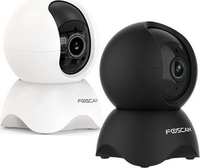Kamerë sigurie Foscam X5, 5MP 2K, PTZ, Wi‑Fi, e bardhë