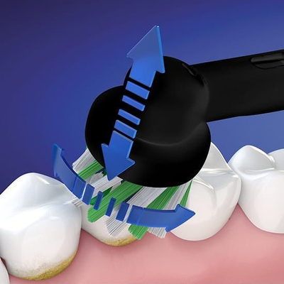 Furçë dhëmbësh Oral-B Braun Oral-B Pro 3 3900, e zezë