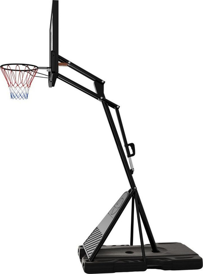 Kosh basketbolli Nils ZDK024, i lëvizshëm, me lartësi të rregullueshme 3.17 - 3.75 m, i zi