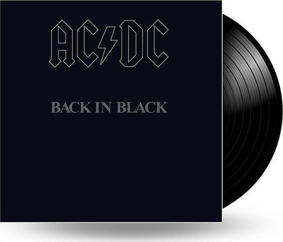 Disk vinili AC/DC Back in Black, album rok, 1LP, i zi