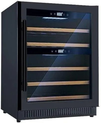 Frigorifer vere Berg BRGSW40L, 40 shishe, 2 zona, i zi