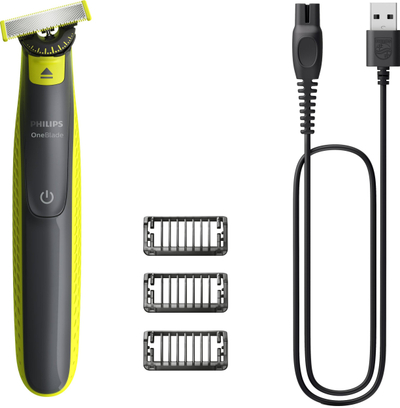 Rroje elektrike Philips OneBlade 360 Face QP2724/23, me karikim, për fytyrë