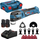 Mjet multifunksional pa kabllo Bosch Professional GOP 12V 28, 12V, 2 bateri, blu