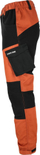 Pantallona pune Lahti Pro Work Trousers Stretch Line, përmasa 2XL, material elastic