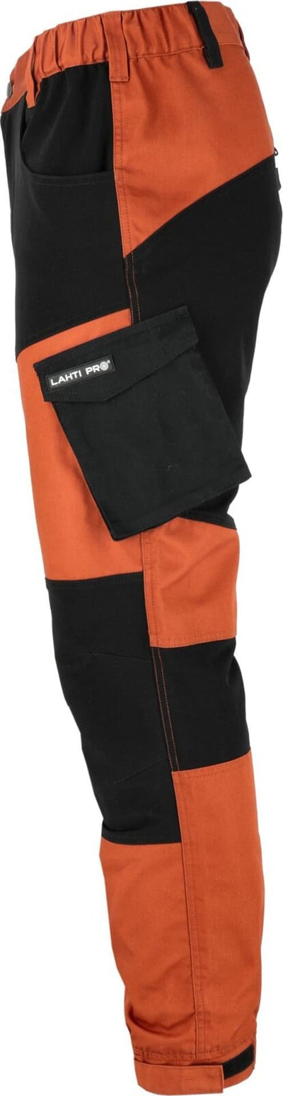Pantallona pune Lahti Pro Work Trousers Stretch Line, përmasa 2XL, material elastic