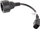 Kabllo adapter UPS IEC 320 C14 në Schuko F, 20 cm, e zezë