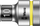 Kokë e çelësit Wera, 1/2", 14mm
