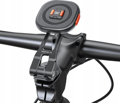 Mbajtëse telefoni për motor VRIG Claw Mini Mount System MG-18L, magnetike, alumini ABS, e zezë