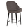 Stol mesatar 55x62x105Hcm (HM8586.01), gri/ zezë
