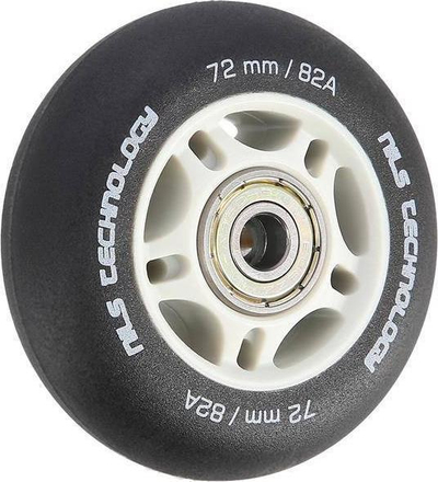 Rrota patinash Nils Extreme, 72mm, ABEC 9, transparente