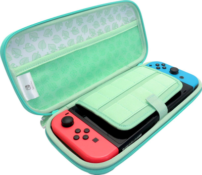 Kuti mbrojtëse Hori Animal Crossing për Nintendo Switch NSW-246U, kapacitet 10 lojëra, shumëngjyrëshe