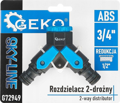 Mprehës për shpuesa Geko, 2-12.5mm, plastikë, blu